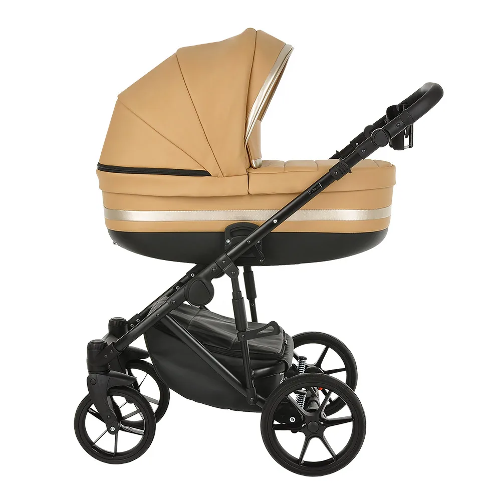 Коляска Pituso Luna 2 в 1 100% экокожа — фото (2)