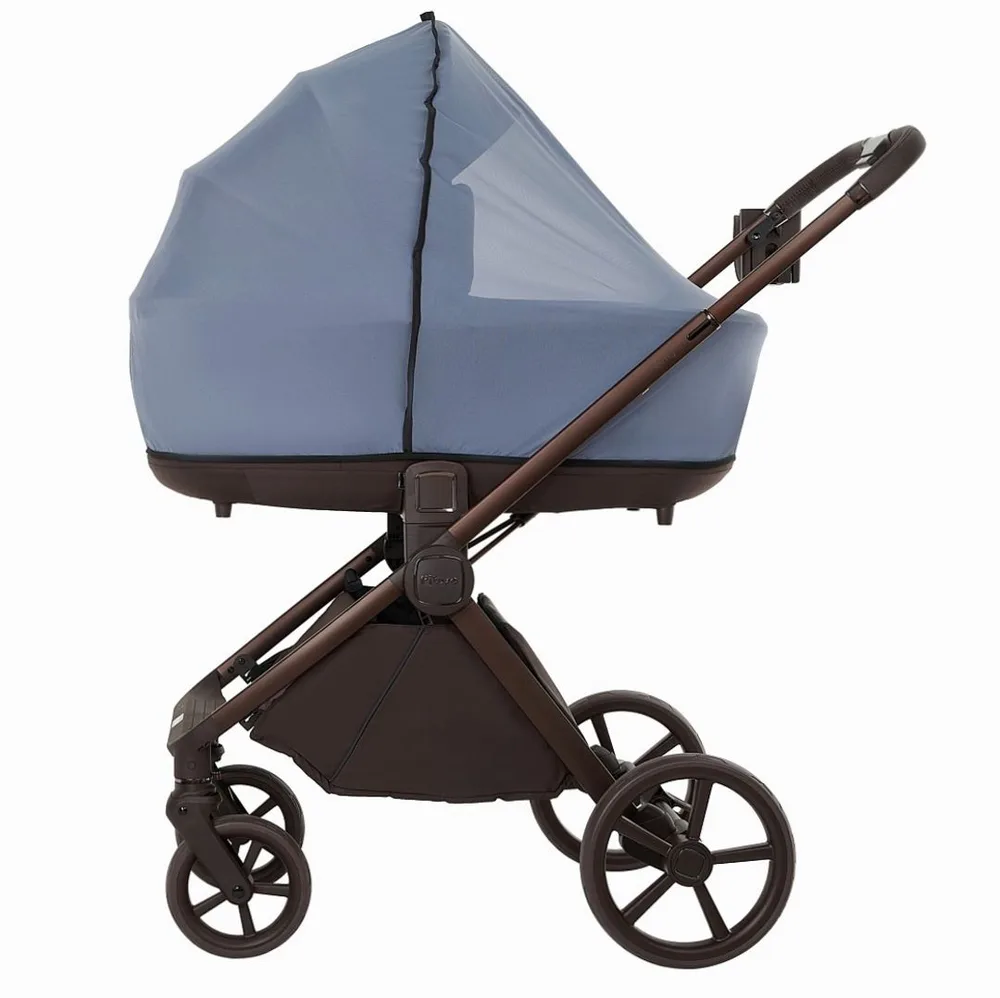 Коляска Pituso Teffy 2 в 1 на коричневой раме (Питусо Теффи), ракурс 7